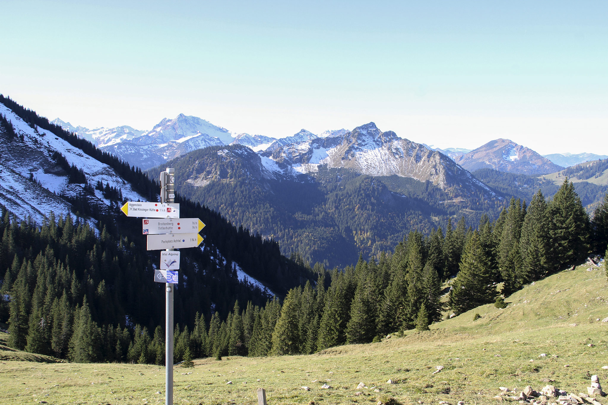 Aggenstein und Kissinger Hutte am 18.10.2021
